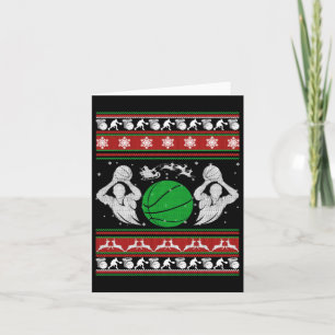 Christmas Basketball Gift Card