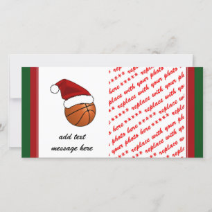 Christmas Basketball Holiday Card