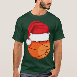 Christmas Basketball Sports ness Exercise Ball T-Shirt