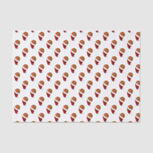 Christmas Basketball Tissue Paper