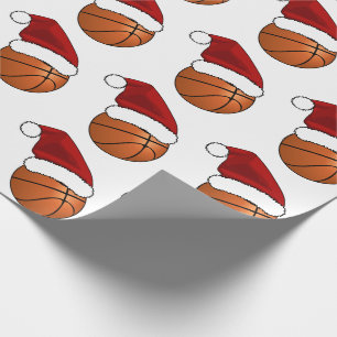 Christmas Basketball  Wrapping Paper