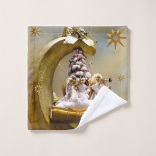 Christmas Bath Towel Sets, Christmas Angel