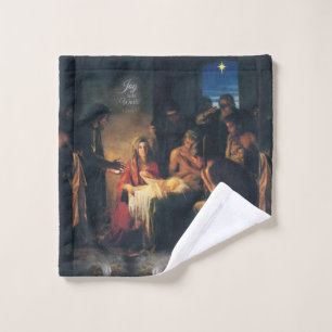 Christmas Bath Towel Sets, Jesus Christ