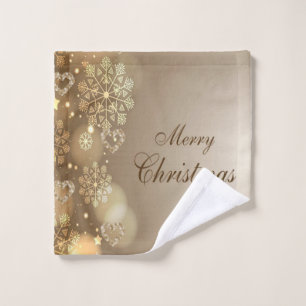 Christmas Bath Towel Sets, Merry Christmas