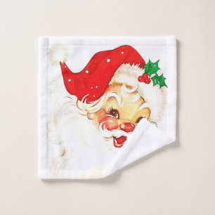 Christmas Bath Towel Sets, Santa