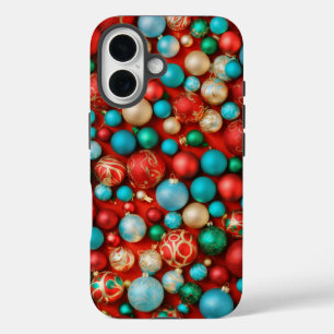 Christmas Bauble Bliss iPhone 16 Case