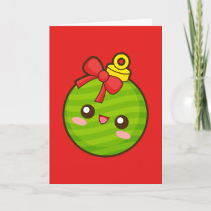 Christmas Bauble Holiday Card
