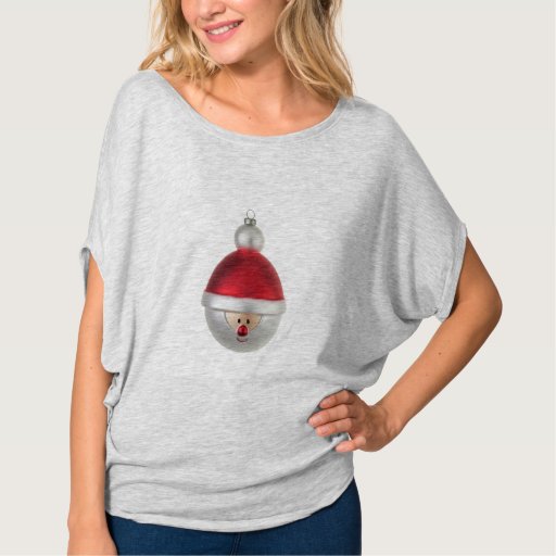 Christmas Bauble Loose Fit Tee Shirt