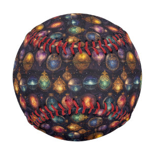 Christmas Baubles Baseball