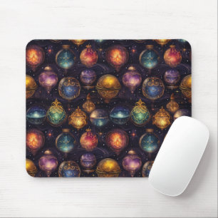 Christmas Baubles Mouse Pad