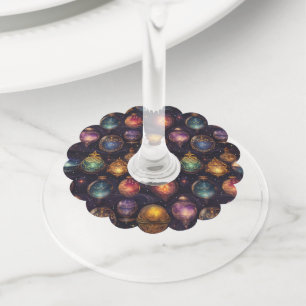 Christmas Baubles Wine Tags