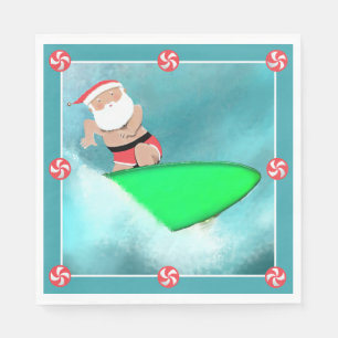 Christmas Beach Party Napkin