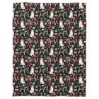 Christmas Beagle Throw Blanket