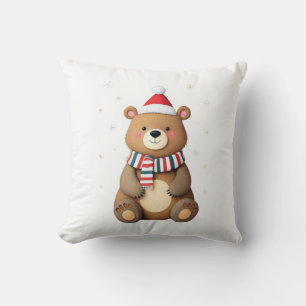 Christmas Bear Cushion