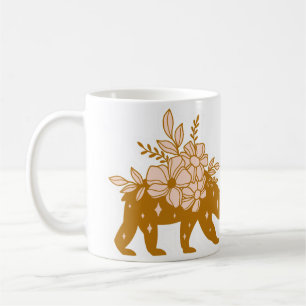 Christmas bear gift Two-Tone coffee mug