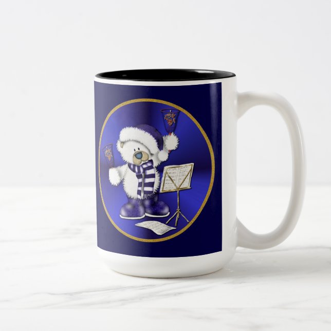 Christmas Bear Holiday Mug (Right)