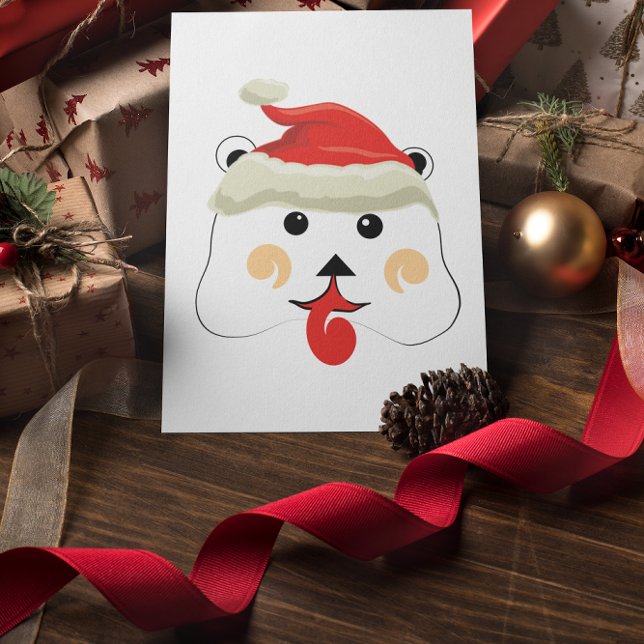 Christmas Bear Holiday Postcard (Creator Uploaded)