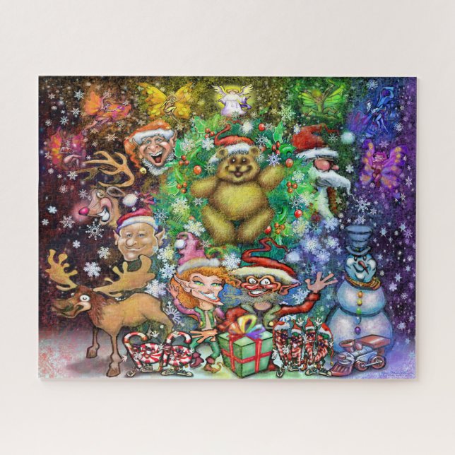 Christmas Bear Jigsaw Puzzle (Horizontal)