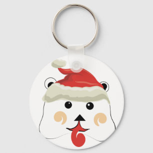 Christmas Bear Key Ring