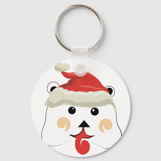 Christmas Bear Key Ring (Front)