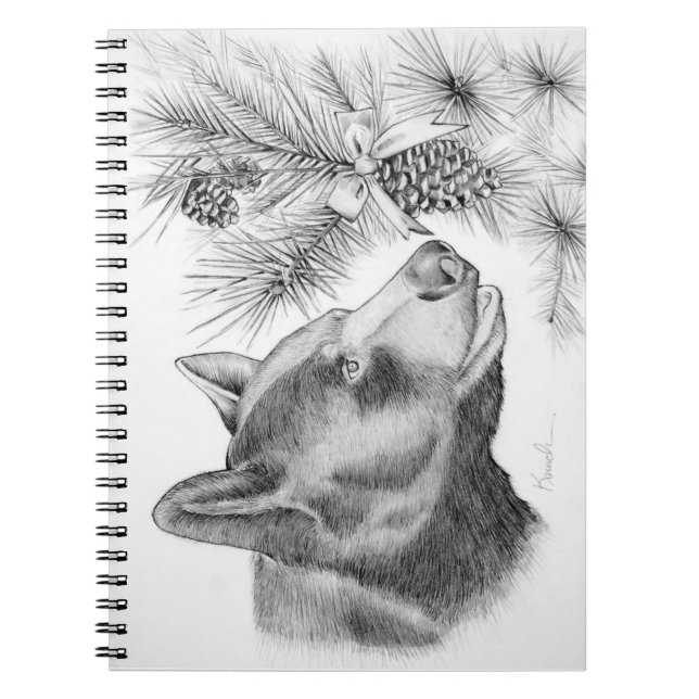 Christmas Bear Notebook (Front)