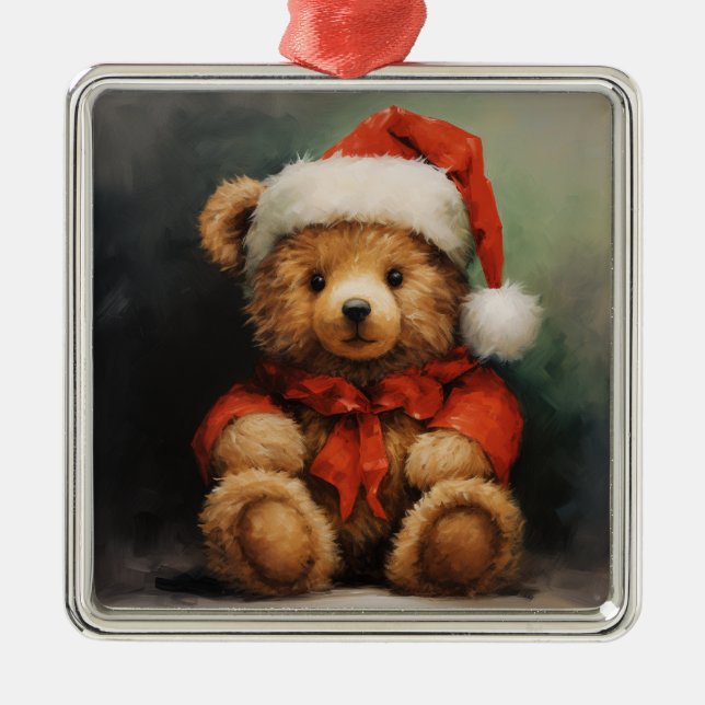 Christmas Bear Ornament (Front)