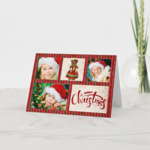 Christmas Bear Photo Christmas Card