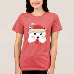 Christmas Bear Tri-Blend Shirt