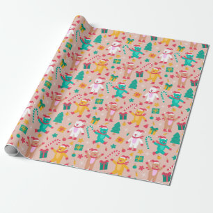 Christmas Bears Wrapping Paper