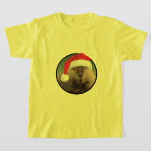 Christmas Beaver - Kids' Basic T-Shirt