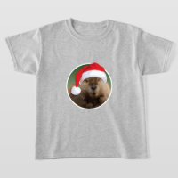 Christmas Beaver - Kids' Basic T-Shirt