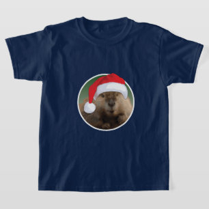 Christmas Beaver - Kids' Basic T-Shirt