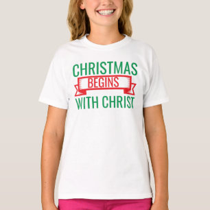 Christmas Begins with Christ-15523 T-Shirt Hoodie