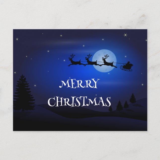 christmas begins with christ postcard (Front)