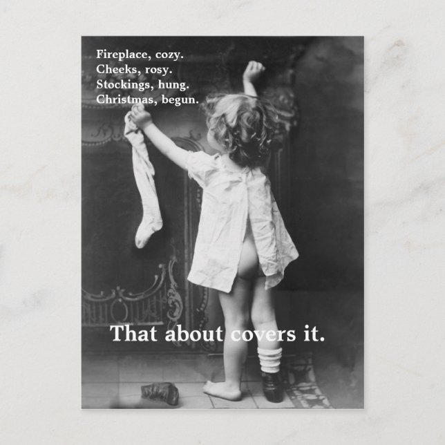 Christmas Begun - Postcard (Front)