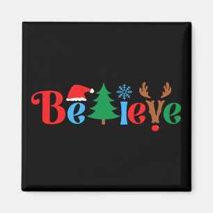 Christmas Believe Magnet