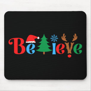 Christmas Believe Mouse Mat