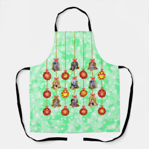 Christmas Bell & Ball Ornaments 6 Photos L-green A Apron