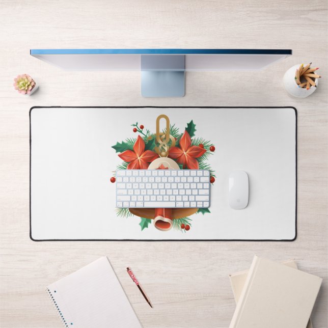 Christmas Bell Desk Mat (Office 1)
