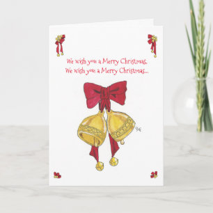 Christmas Bell Greeting Card