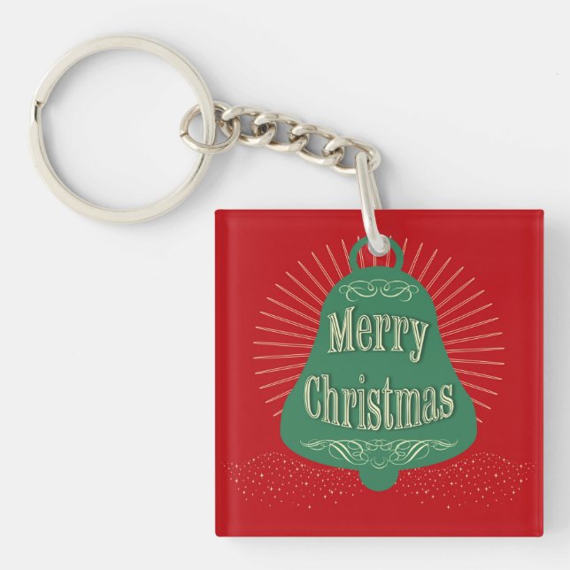 Christmas bell key ring (Front)
