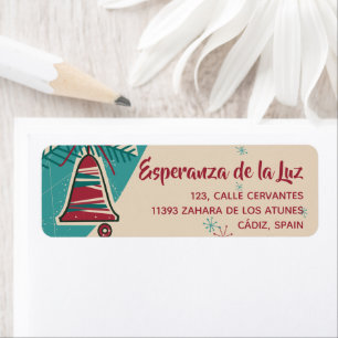 Christmas bell mid century modern