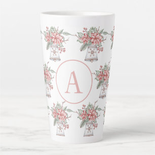 Christmas Bell Pattern Latte Mug