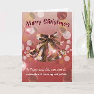 Christmas Bell (Red) Holiday Card