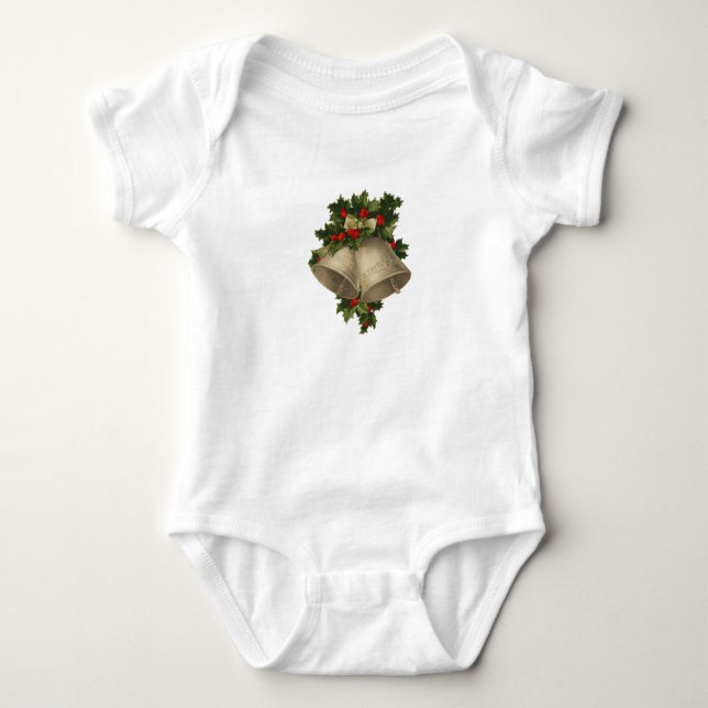 Christmas Bells Baby Tee (Front)