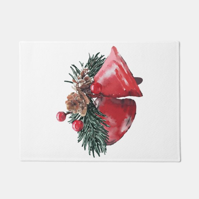 Christmas Bells Bath Mat (Medium) (Front)