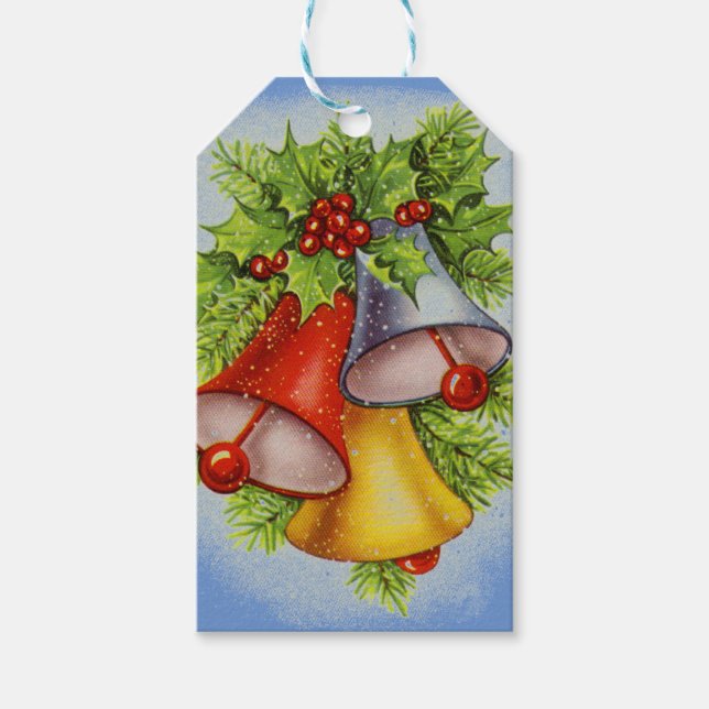 Christmas Bells Gift Tags (Front)