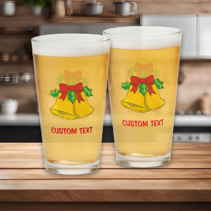Christmas Bells Glass