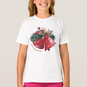 Christmas Bells Holiday T-Shirt – Ring in the Joy 