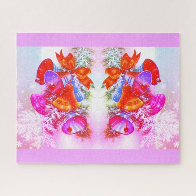 Christmas bells jigsaw puzzle (Horizontal)